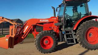 2017 Kubota M6-101 Tractor and Loader