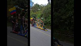INDER: Medellín’s Festival de Descenso y Adrenalina: citys iconic Festival de Carros de Rodillos,