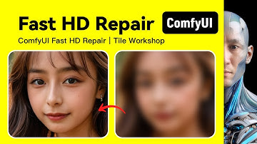 ComfyUI Fast HD Repair｜Tile Workshop Download and install Tutorial