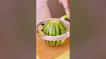 Dụng cụ cắt gọt hoa quả thông minh hay tốn sức ?  #fruitcutting #funny #asmr #summer