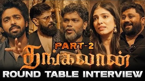 THANGALAAN ROUND TABLE INTERVIEW | PART- 2 |VIKRAM | PARVATHY | MALAVIKA | PA RANJITH #latest