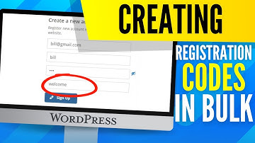 Creating Invitation Codes Based On Mail Lists | WordPress