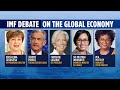 CNBC's Sara Eisen hosts IMF’s debate on the global economy — 4/21/22