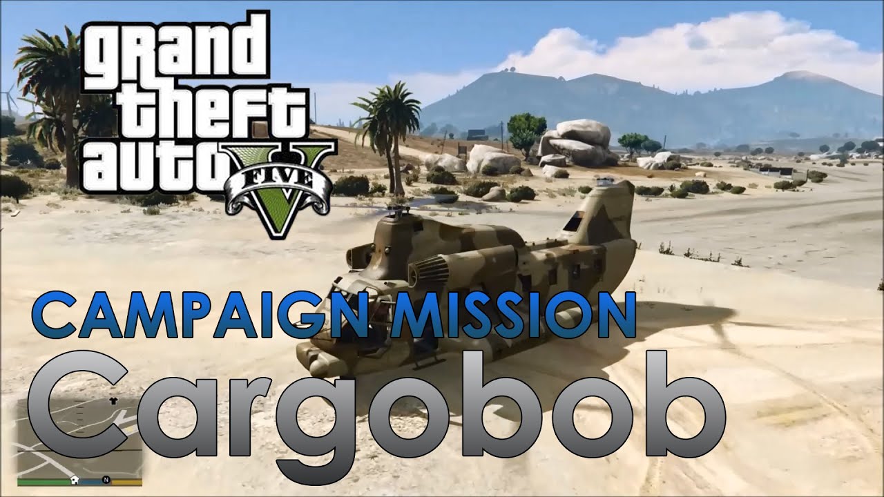 Grand Theft Auto 5 Walkthrough Gameplay Part 34 Cargobob (PS4) YouTube