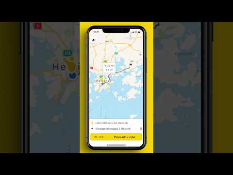 Taksi Helsinki -app. The best taxi app in Capital Region. Check it out!