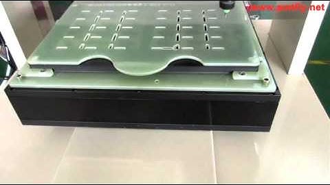 Desktop single bench pcb router cutting machine CW F01S