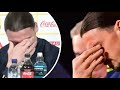 Zlatans tårar efter frågan om barnen