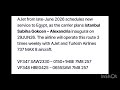 AJET ADDS ISTANBUL – ALEXANDRIA FROM LATE-JUNE 2026
