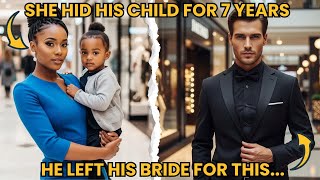 On His way to His Wedding Reception, The Billionaire Entered a Mall  And Saw His Ex with A Little...
