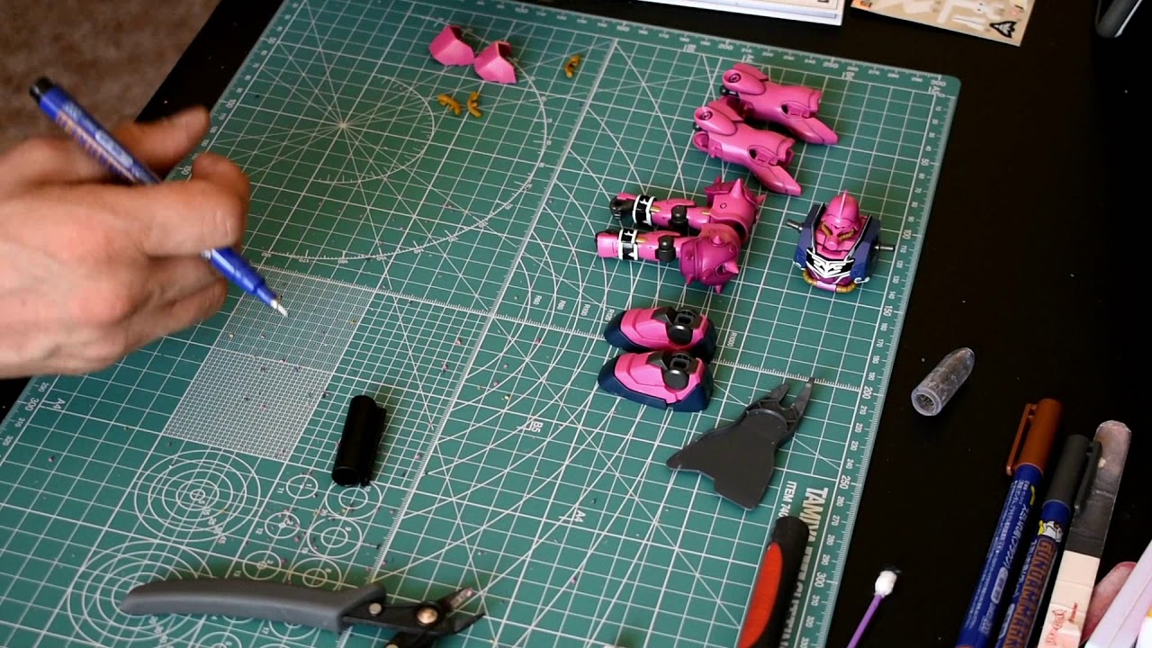 HGUC 1/144 GEARA ZULU (ANGELO SAUPER USE) TIME LAPS BUILD