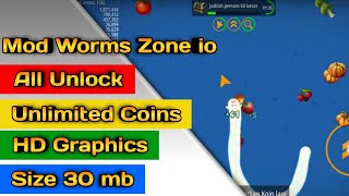 UPDATE !!! Cara MOD Worm Zone io Unlimited Coin,HD Graphics screenshot 5