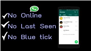 How to HIDE YOUR LAST SEEN on || WhatsApp and Facebook || Chat screenshot 2