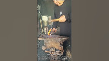 Blacksmith Bending Hooks | Traditional Ironwork in Action 🔨✨