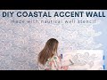 How To Stencil A Coastal Accent Wall With Nautical Wall Stencil