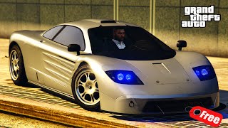 GP1 Review & Test Drive & Best Customization NEW Podium CAR! GTA 5 Online McLaren F1 FREE AT CASINO!