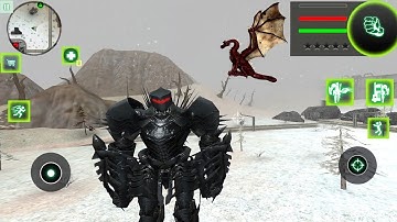Süper Kahraman Ejderha Robotu Adam - Dragon Robot 2 by Naxeex #1 - Android Gameplay