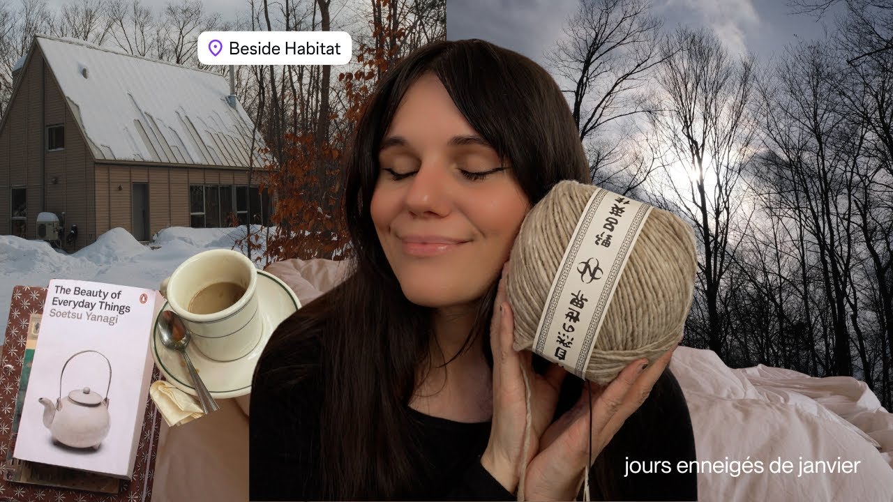 j'ai fait une retraite créative au fond des bois: tricot, journaling, promenades