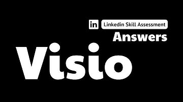 visio linkedin assessment answers || theanswershome