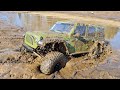 ОГРОМНЫЙ Jeep Axial SCX6 ... Месим весеннюю грязь! ... RC OFFroad 4x4