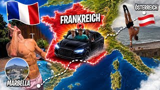 WIR FAHREN 2800KM NACH MARBELLA☀️ -merci beaucoup FRANKREICH🇫🇷 | calisthenics VLOG #calisthenics