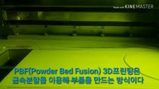 PBF(Powder Bed Fusion) 금속 3D 프린팅