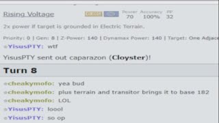 Sending off Gen 8 OU on Pokemon Showdown