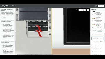 💻 CompTIA A+ Lab 3.2.12 — Install SATA Devices