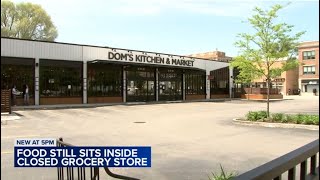 Depository trying to rescue food still sitting inside shuttered Dom's stores