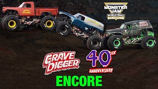 Grave Digger 40th Anniversary Encore | Monster Jam World Finals 21