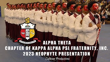 Alpha Theta Chapter of Kappa Alpha Psi Fraternity, Inc. Neophyte Presentation 2023 TSU