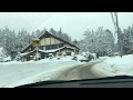 【爺ヶ岳スキー場への雪道/事前確認で安心】Jiigatake/hakuba/Japan