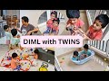 Twins Mom struggle || DIML with Samanvi & Saanvi || Twins Samanvi & Saanvi || Journey of Twin Babies