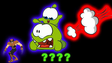 7 Om Nom & Nibble Nom "Fart" Sound Variations in 31 Seconds