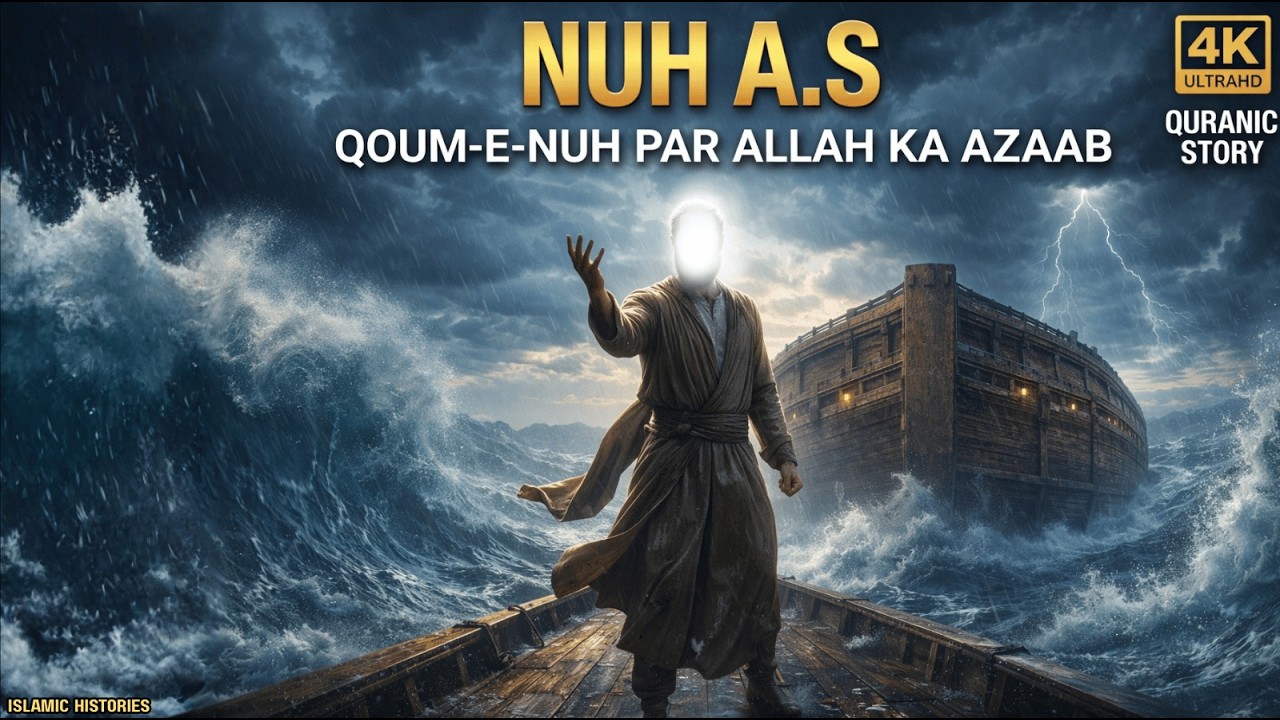 Hazrat Nuh (A.S) Ka Waqia | Qaum-e-Nuh Par Allah Ka Azaab | Quranic Story in Urdu