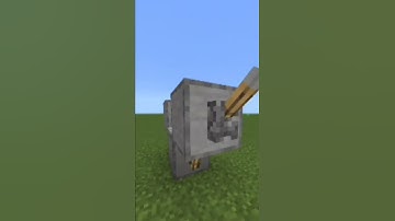 Minecraft tutorial, rapid fire machine gun