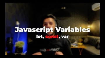 #4 دورة Javascript - شرح المتغيرات في جافا سكريبت