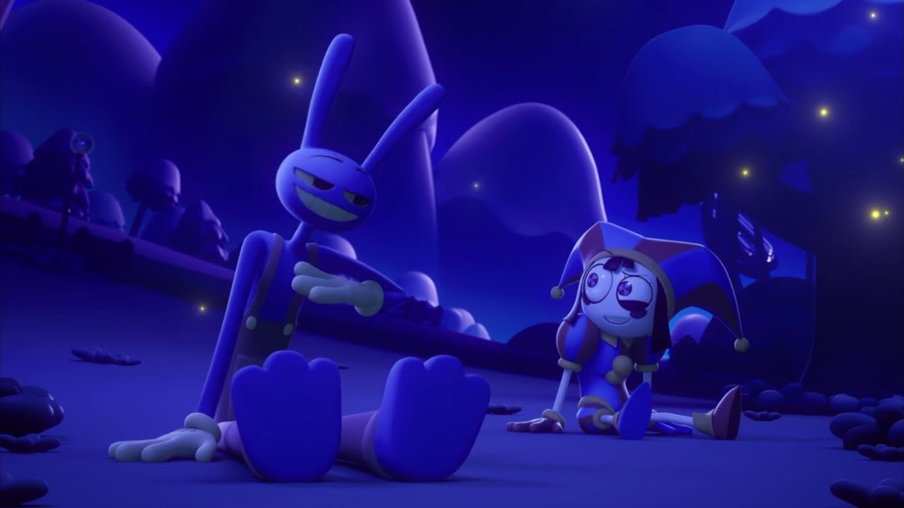 Jax & Pomni talk in Stargazing Adventure TADC