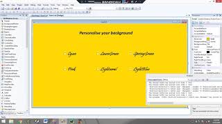 VB.Net Backcolor tutorial Content