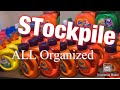 Stockpile Room is Officially Organized!  Take a Look