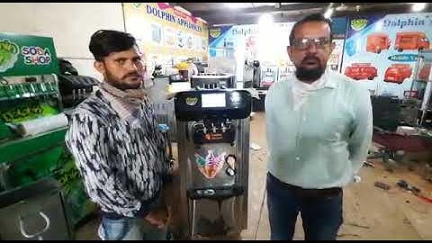 Softy Ice Cream Machine Customer visit