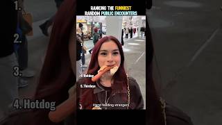 Ranking The Funniest Random Public Encounters🤣 #shorts #funny #fails #prank