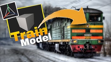 💯 Train Modeling Timlepas | PRISMA3D Tutorial| Prisma3d Animation| Prisma 3d vfx|