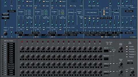 Cescato Musiktechnologie - Trans Computer Maschine (T-C-M) - VST synthesizer - factory presets demo