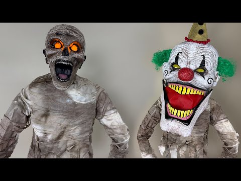 Halb-Mumien-Animatronic 2026 Lowe's Halloween Unboxing + Kopftausch
