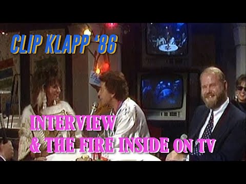 Clip Klapp 1986 TERESA ORLOWSKI Manfred Sexauer Hans Moser THE FIRE INSIDE im TV VTO + Interview