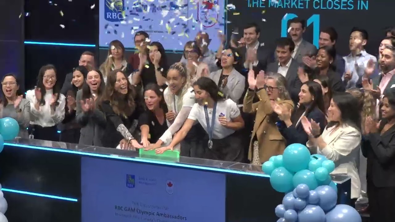 RBC GAM, Close the Toronto Stock Market to recognize Team Canada Athletes Wednesday, October 2  2024
