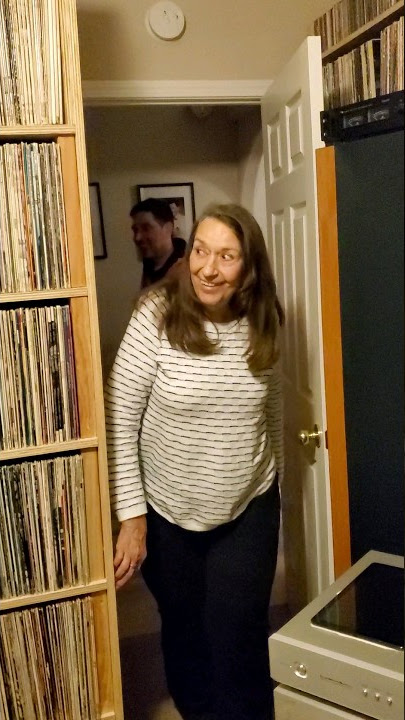 A relatives reaction to seeing my vinyl record album collection for the first time