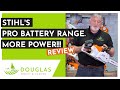 Pro Range Of Stihl Garden Battery Operated Tools in Ireland From Douglas Forest &amp; Garden
