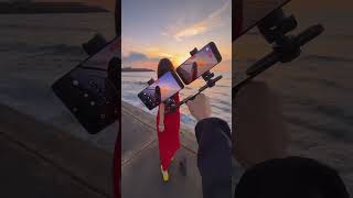 Sunset Video Comparison Galaxy S26 Ultra 0.6x vs iPhone 17Pro0.5x#iphone17pro#galaxys26ultra#sunset