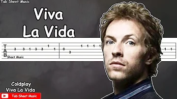 Coldplay - Viva La Vida Guitar Tutorial